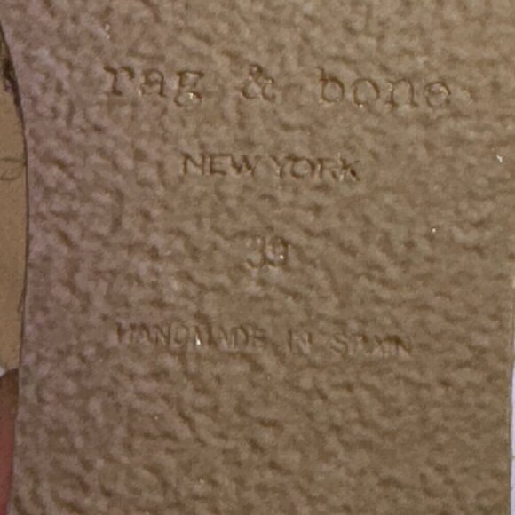 LIKE NEW rag & bone Tari Wedge Sandal Espadrille SlingBack Women's 39/US 8.5 - Picture 4 of 11